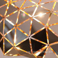 Living Room Stainless Steel Chrome Pendant Lamp Chandelier